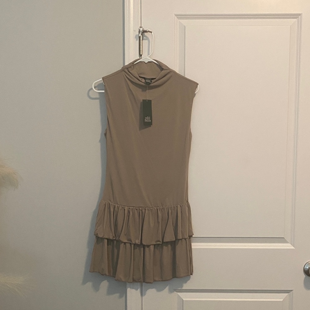 Wild Fable Tan Sleeveless Dress